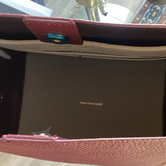 Elegant Burgundy Hobo Bag 
Leather - Picture 10 of 10